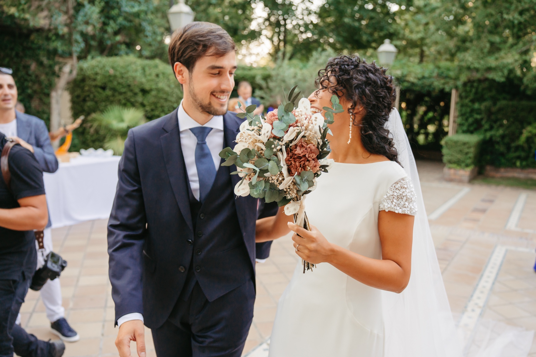 Novia con Estilo romántico