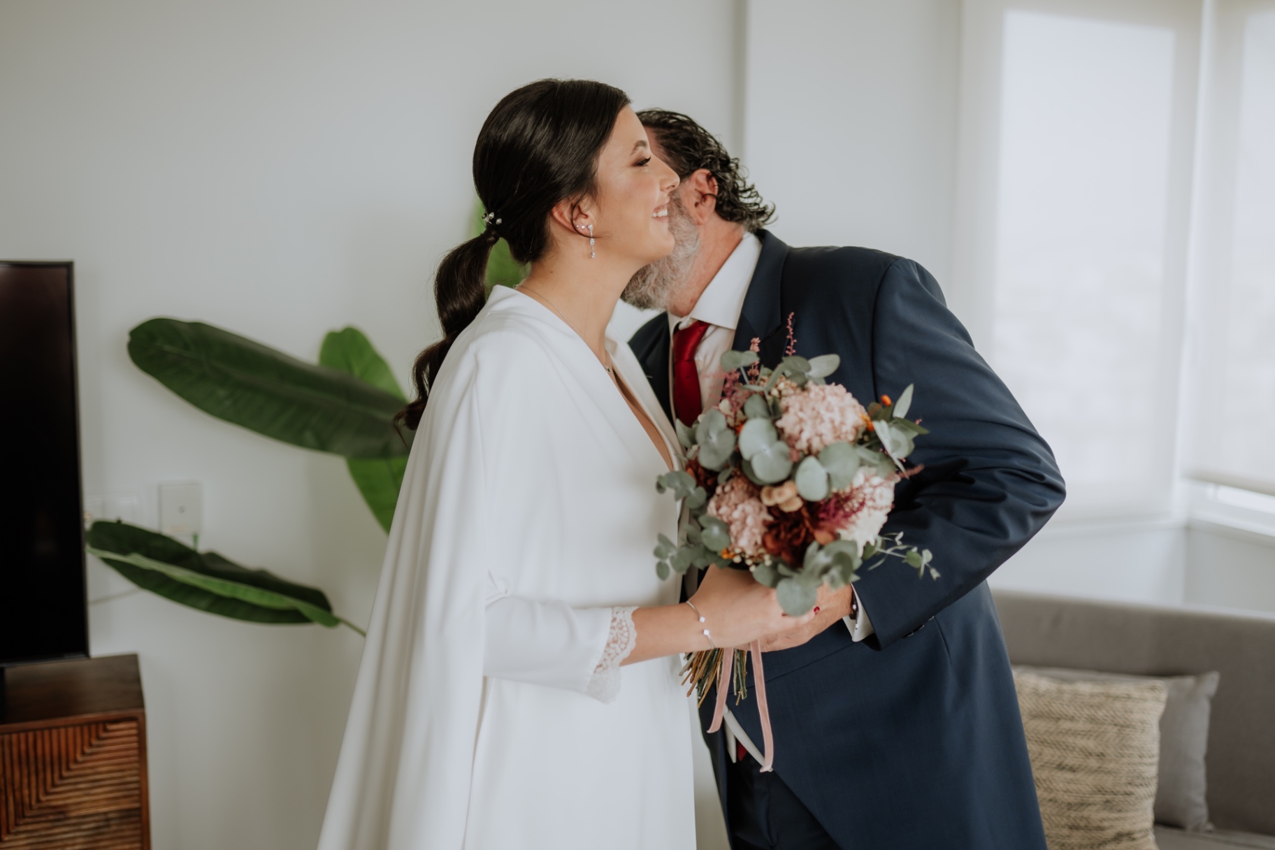Novia con Estilo romántico